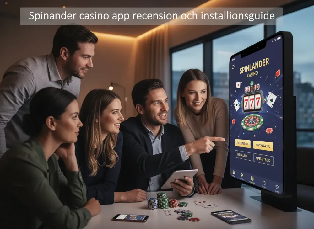 Spinlander casino app recension och installationsguide